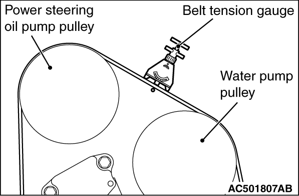 check belt tension