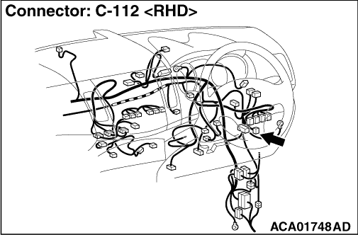 Code No. B2515 Front height sensor signal error