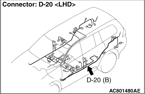 Code No.B1605: Seat belt pre-tensioner (driver’s side) (squib) system ...